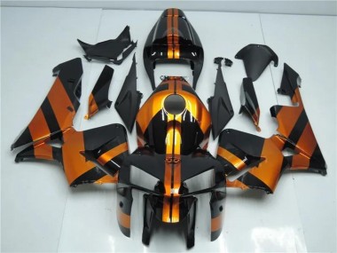 Laranja Preto Kit Carenagem Moto Honda CBR 600RR 05-06