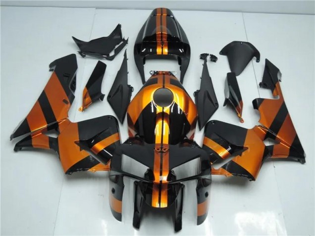Laranja Preto Kit Carenagem Moto Honda CBR 600RR 05-06
