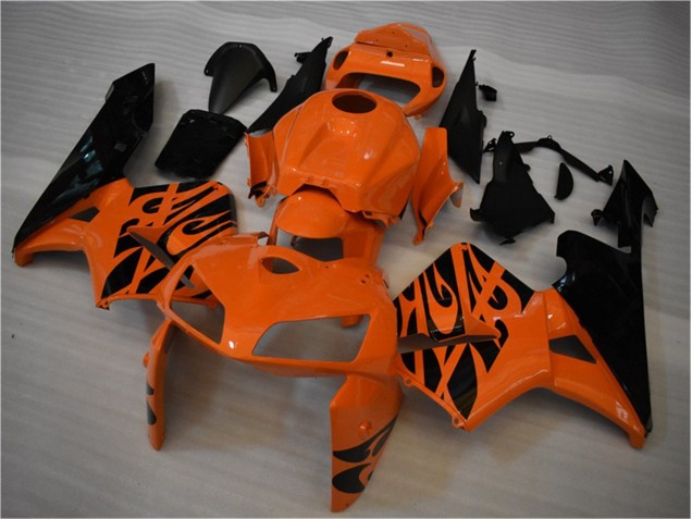 Laranja Preto Kits Carenagem Moto Honda CBR 600RR 05-06 Laranja Preto Kits Carenagem Moto Honda CBR 600RR 05-06