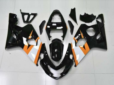 Laranja Preto Kits Carenagem Moto Suzuki GSXR 600 / 750 K4 04-05
