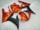 Laranja Preto Kits Carenagem Moto Yamaha R6 03-05