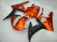 Laranja Preto Kits Carenagem Moto Yamaha R6 03-05