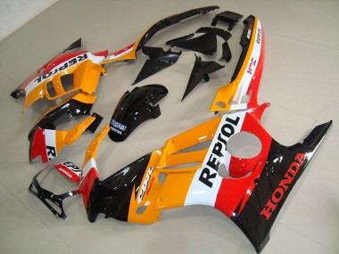 Laranja Preto Repsol Carenagem Moto Honda CBR 600 F3 95-98