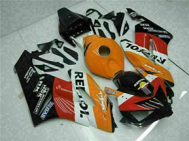 Laranja Preto Repsol Carroçaria Moto Honda CBR 1000RR 04-05 Laranja Preto Repsol Carroçaria Moto Honda CBR 1000RR 04-05