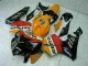 Laranja Preto Repsol Kit Carenagem Moto Honda CBR 600RR 05-06 Laranja Preto Repsol Kit Carenagem Moto Honda CBR 600RR 05-06