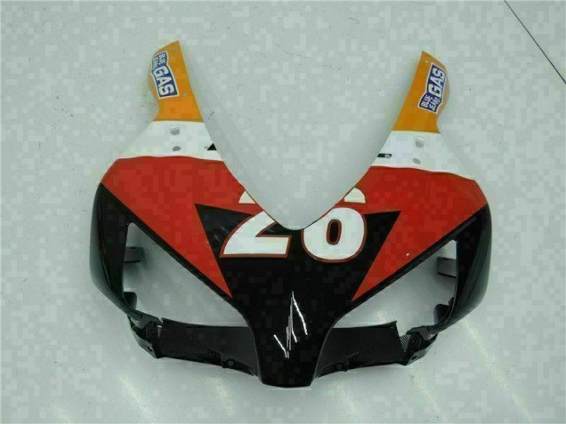 Laranja Preto Repsol Kit Completo Carenagem Moto Honda CBR 1000RR 04-05 Laranja Preto Repsol Kit Completo Carenagem Moto Honda CBR 1000RR 04-05