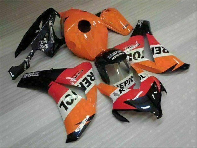 Laranja Repsol Abs Motocicleta Plásticos Honda CBR 1000RR 08-11 Laranja Repsol Abs Motocicleta Plásticos Honda CBR 1000RR 08-11