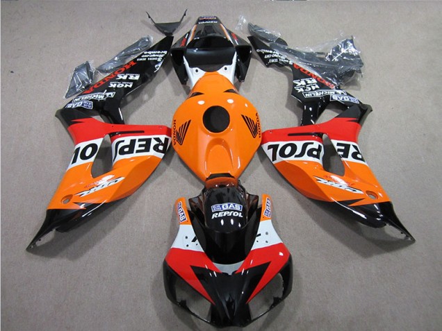 Laranja Repsol Carenagem Moto Honda CBR 1000RR 06-07
