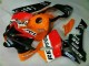 Laranja Repsol Carenagem Moto Honda CBR 600RR 03-04 Laranja Repsol Carenagem Moto Honda CBR 600RR 03-04