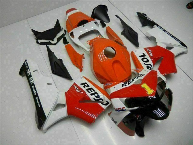 Laranja Repsol Carenagem Moto Honda CBR 600RR 05-06