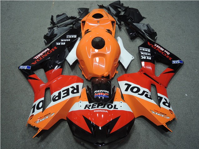 Laranja Repsol HRC Carenagem Moto Honda CBR 600RR 13-21 Laranja Repsol HRC Carenagem Moto Honda CBR 600RR 13-21