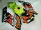 Laranja Verde Carenagem Moto Honda CBR 1000RR 04-05