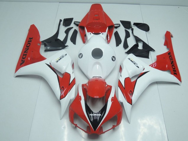 Laranja Vermelho & Branco Carenagem Moto Honda CBR 1000RR 06-07 Laranja Vermelho & Branco Carenagem Moto Honda CBR 1000RR 06-07
