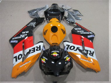 Laranja Vermelho Repsol Carenagem Moto Honda CBR 1000RR 04-05
