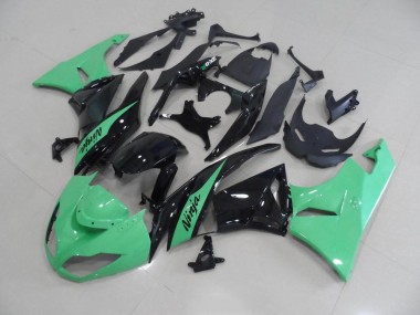 Metallic Verde Carenagem Moto Kawasaki ZX6R 09-12