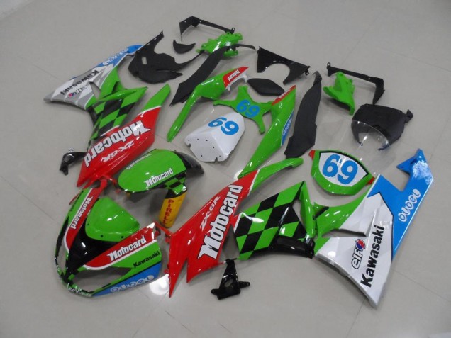 Motocard Carenagem Moto Kawasaki ZX6R 09-12 Motocard Carenagem Moto Kawasaki ZX6R 09-12