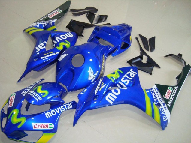 Movistar Carenagem Moto Honda CBR 1000RR 06-07 Movistar Carenagem Moto Honda CBR 1000RR 06-07