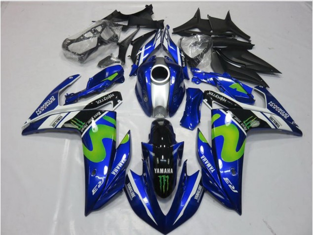 Movistar Carenagem Moto Yamaha R3 15-22