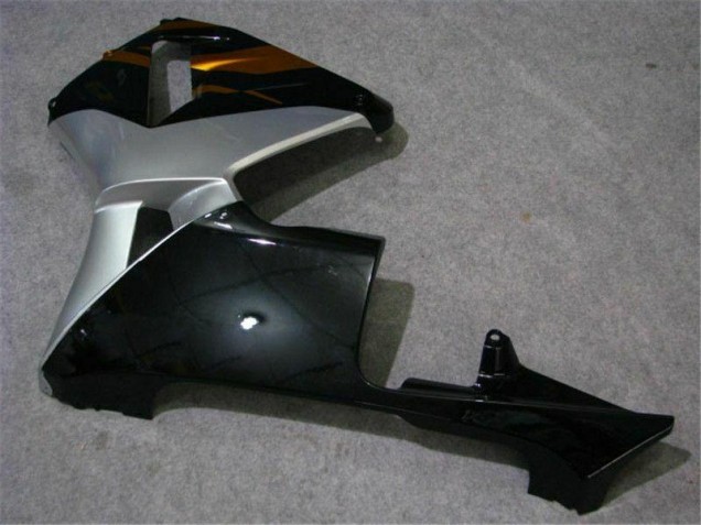 Ouro Prata Preto Carenagem Moto Honda CBR 600RR 03-04 Ouro Prata Preto Carenagem Moto Honda CBR 600RR 03-04