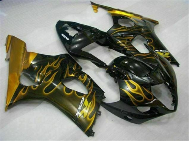 Ouro Preto Carenagem Moto Suzuki GSXR 1000 K3 03-04 Ouro Preto Carenagem Moto Suzuki GSXR 1000 K3 03-04