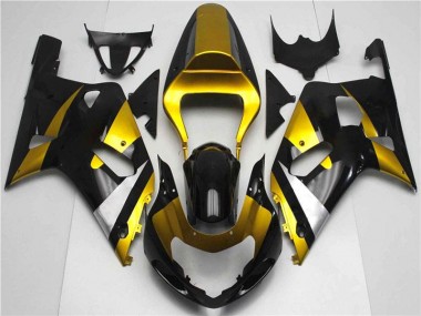 Ouro Preto Carenagem Moto Suzuki GSXR 600 / 750 K1 K2 K3 01-03