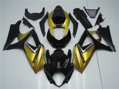 Ouro Preto Kit Carenagem Moto Suzuki GSXR 1000 K7 07-08