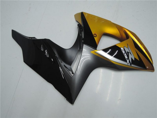 Ouroen Preto Carenagem Moto Suzuki GSXR 1000 K9 09-16 Ouroen Preto Carenagem Moto Suzuki GSXR 1000 K9 09-16