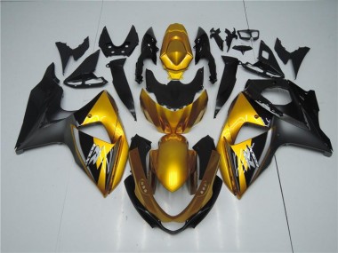 Ouroen Preto Carenagem Moto Suzuki GSXR 1000 K9 09-16