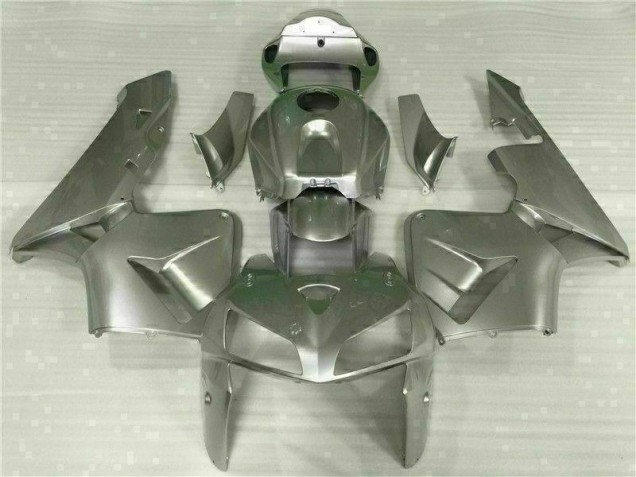 Prata Abs Kit Completos Carenagem Moto Honda CBR 600RR 05-06 Prata Abs Kit Completos Carenagem Moto Honda CBR 600RR 05-06