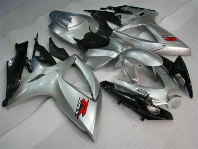 Prata Abs Kit Completos Carenagem Moto Suzuki GSXR 600 / 750 K6 06-07 Prata Abs Kit Completos Carenagem Moto Suzuki GSXR 600 / 750 K6 06-07