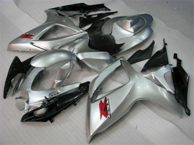 Prata Abs Kit Completos Carenagem Moto Suzuki GSXR 600 / 750 K6 06-07 Prata Abs Kit Completos Carenagem Moto Suzuki GSXR 600 / 750 K6 06-07