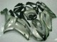 Prata Abs Kits Carenagem Moto Kawasaki ZX6R 07-08 Prata Abs Kits Carenagem Moto Kawasaki ZX6R 07-08