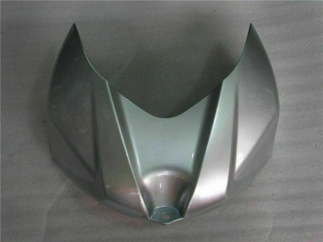 Prata Branco Carenagem Moto Suzuki GSXR 1000 K7 07-08 Prata Branco Carenagem Moto Suzuki GSXR 1000 K7 07-08