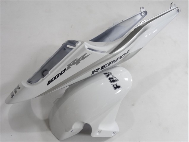 Prata Branco Preto Repsol Carenagem Moto Honda CBR 600RR 03-04 Prata Branco Preto Repsol Carenagem Moto Honda CBR 600RR 03-04