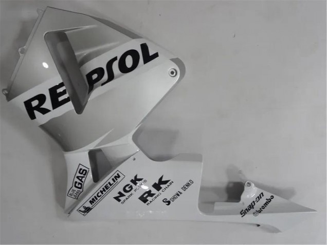 Prata Branco Preto Repsol Carenagem Moto Honda CBR 600RR 05-06 Prata Branco Preto Repsol Carenagem Moto Honda CBR 600RR 05-06