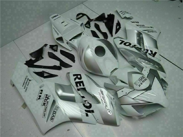 Prata Branco Repsol Carroçaria Moto Honda CBR 1000RR 04-05