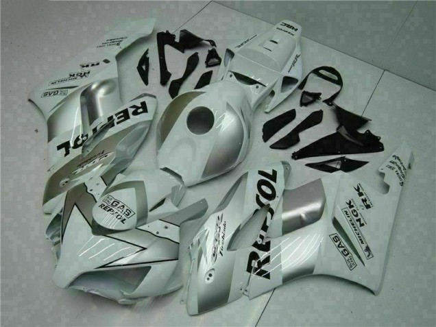 Prata Branco Repsol Carroçaria Moto Honda CBR 1000RR 04-05