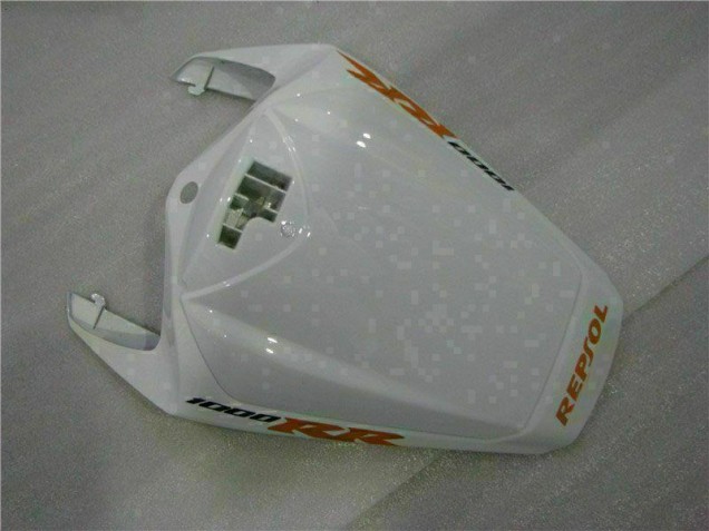 Prata Carenagem Moto Honda CBR 1000RR 08-11 Prata Carenagem Moto Honda CBR 1000RR 08-11