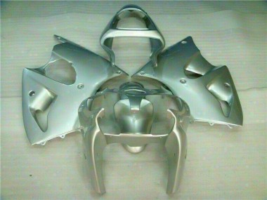 Prata Carenagem Moto Kawasaki ZX6R 00-02