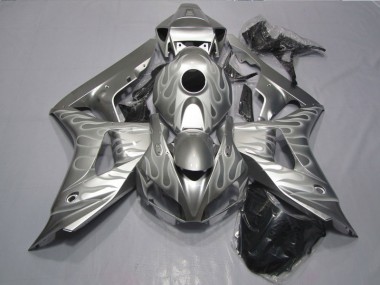 Prata Chama Carenagem Moto Honda CBR 1000RR 06-07