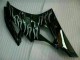 Prata Chama Preto Carenagem Moto Yamaha R6 06-07 Prata Chama Preto Carenagem Moto Yamaha R6 06-07