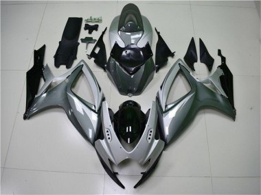 Prata Cinzento Carroçaria Moto Suzuki GSXR 600 / 750 K6 06-07