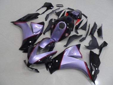Prata Cinzento & Preto Brilhante Carenagem Moto Honda CBR 1000RR 12-16