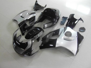 Prata Cinzento Sem Decalques Carenagem Moto Suzuki GSXR 600 96-00
