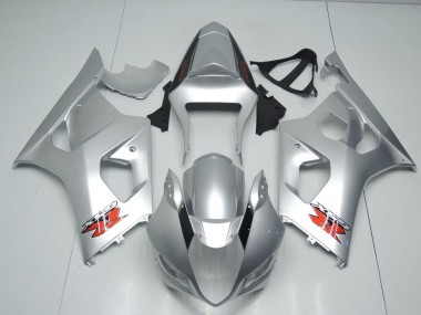 Prata Estilo OEM Carenagem Moto Suzuki GSXR 1000 K3 03-04