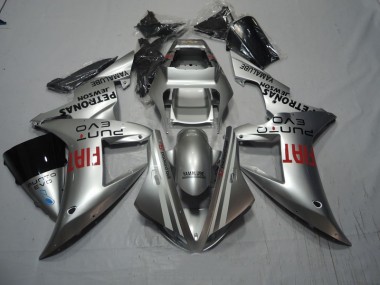 Prata Fiat Carenagem Moto Yamaha R1 02-03