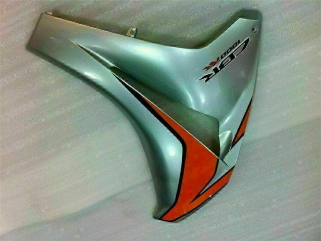 Prata Laranja Carenagem Moto Honda CBR 1000RR 08-11 Prata Laranja Carenagem Moto Honda CBR 1000RR 08-11