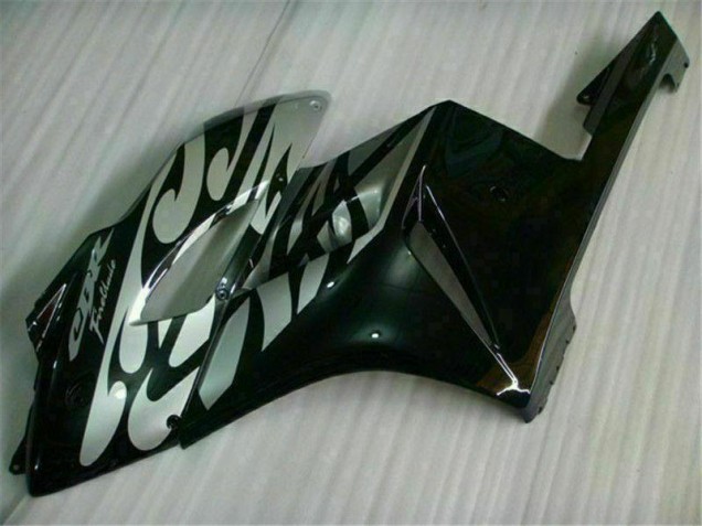 Prata Preto Carenagem Moto Honda CBR 1000RR 04-05 Prata Preto Carenagem Moto Honda CBR 1000RR 04-05