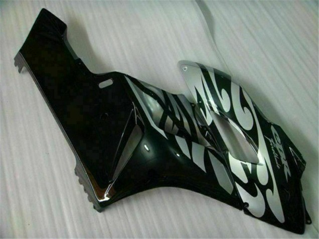 Prata Preto Carenagem Moto Honda CBR 1000RR 04-05 Prata Preto Carenagem Moto Honda CBR 1000RR 04-05