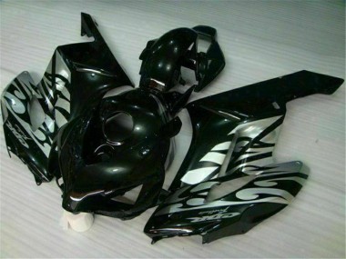 Prata Preto Carenagem Moto Honda CBR 1000RR 04-05
